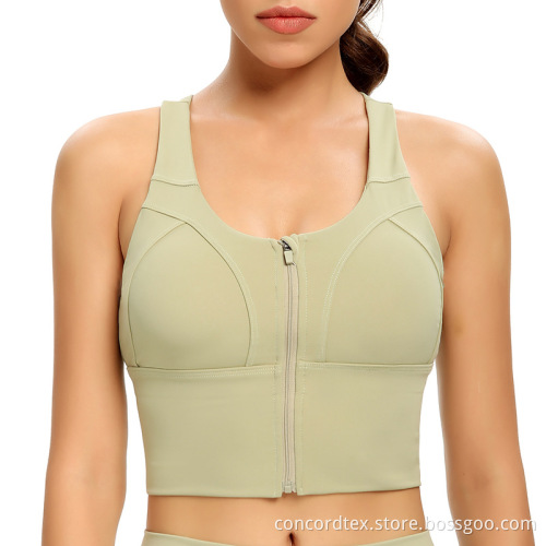 high quality extended sports bra